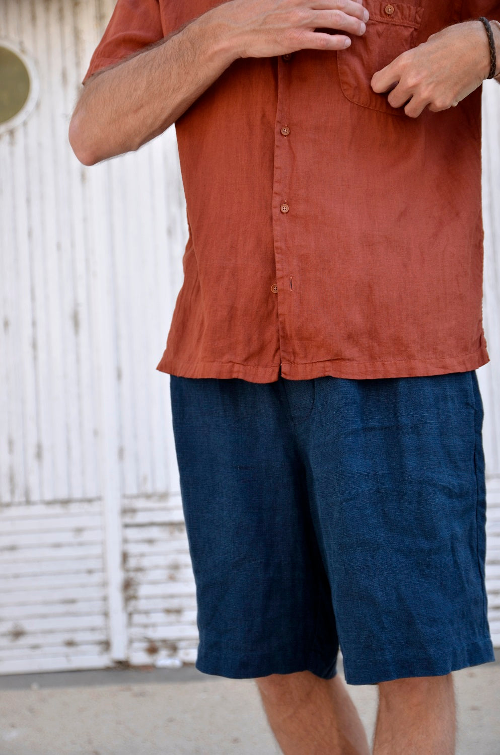 Chemisette Histon x Couleur Garance - Terracotta