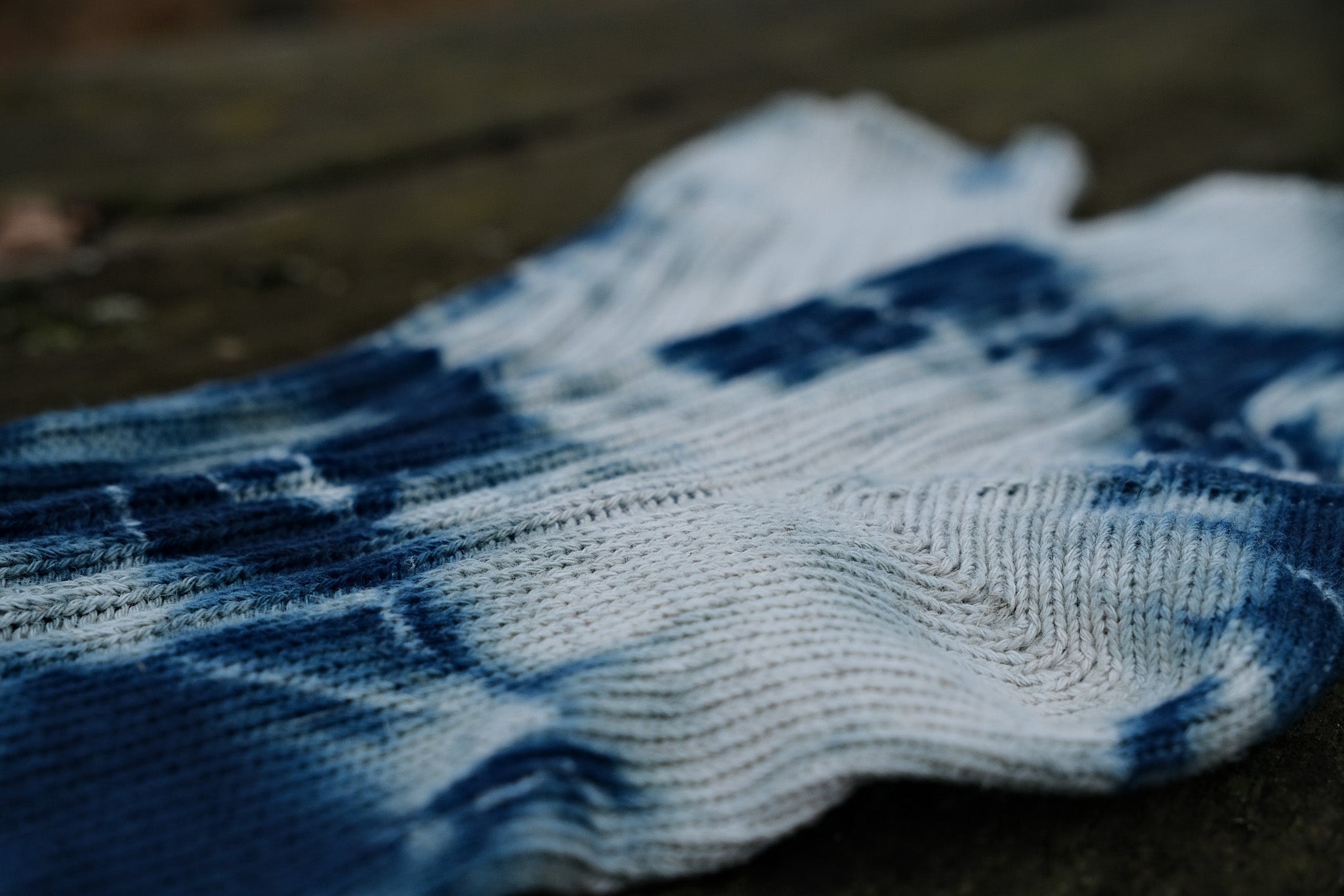 Chaussettes Lin Bio / Coton Bio - Indigo Nagashi