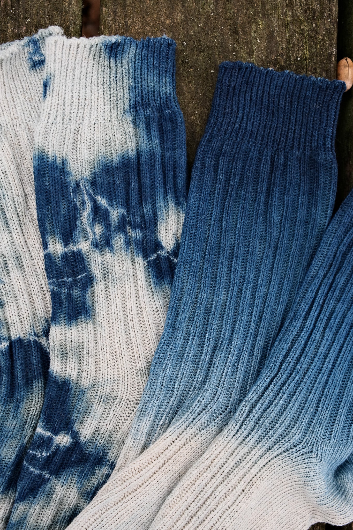 Chaussettes Lin Bio / Coton Bio - Indigo Nagashi