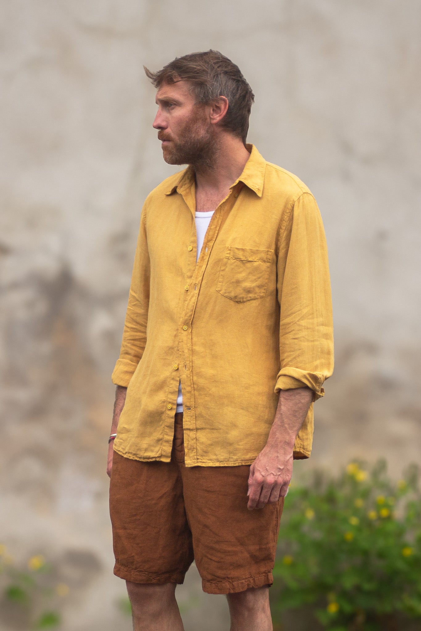 Chemise Histon x Couleur Garance - Tournesol
