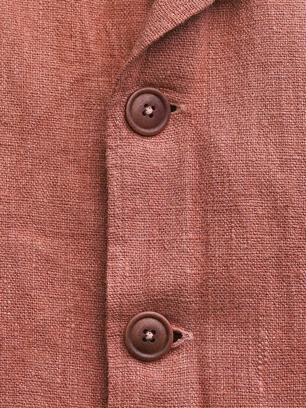 Surchemise "Full Linen Jacket" Histon by Boras - Old Pink